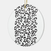 Grappige Luipaard Dier Keramisch Ornament (Links)
