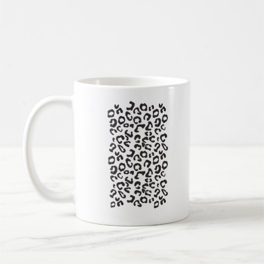 Grappige Luipaard Dier Koffiemok (Links)