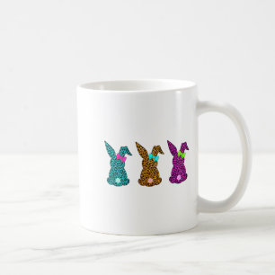 Grappige Luipaard Paashaas Konijn Schattig Pasen  Koffiemok