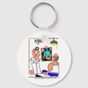 Grappige maag-darmkanaal medische T-shirts cadeaus Sleutelhanger