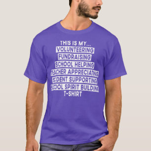 Grappige maatschappelijk werker vrijwilliger Dit i T-shirt