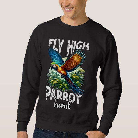 Grappige Macaw Parrot 1 Trui (Voorkant)