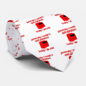 grappige machinist stropdas (Opgerold)