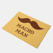 Grappige Macho Man Snavel Deurmat (Schuin)