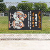 Grappige magische heksendrankketel spandoek (Insitu)