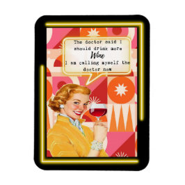 Grappige magneet beste vriendin cadeau "Dokter"