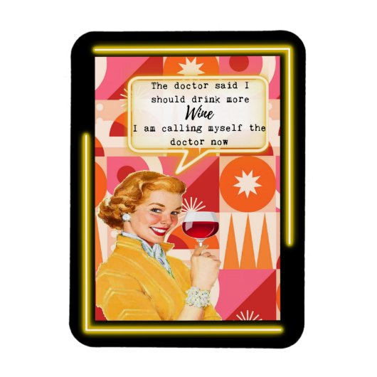 Grappige magneet beste vriendin cadeau "Dokter" (Verticaal)