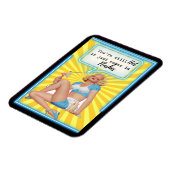 Grappige magneet Beste vriendin cadeau "Hot" (Linkerzijde)