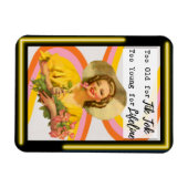 Grappige magneet Beste Vriendin Cadeau "Tik Tok" (Horizontaal)