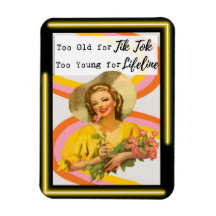 Grappige magneet Beste Vriendin Cadeau "Tik Tok"