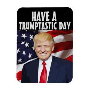 GRAPPIGE MAGNEET VAN DONALD TRUMP