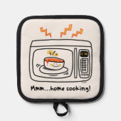 Grappige Magnetron Thuis Koken Pannenlap (Voorkant)