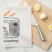 Grappige Magnetron Thuis Koken Theedoek (Quarter Fold)