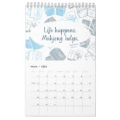 Grappige Mahjong citaten 2024 Kalender (Mar 2026)