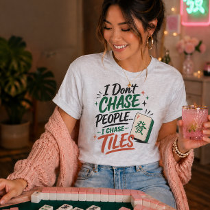 Grappige Mahjong Jacht Tegels T-shirt