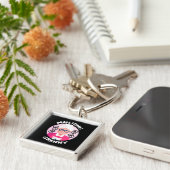 Grappige mahjong sleutelhanger (Zijkant)