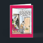 Grappige Mail Distro Lijst Wenskaart Feestdagen Kaart<br><div class="desc">winter kerst Kerstman sneeuw feestdagen grap komedie grap hanukkah</div>