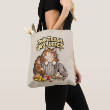 Grappige Maine Coon Kat - Je Afval Mijn Buffet