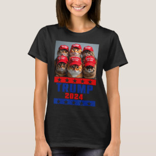 Grappige Make Cats Save Again Trump Usa President T-shirt