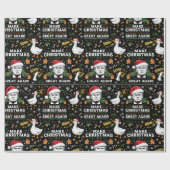 Grappige Make Christmas Great Again Gans Meme Cadeaupapier (Vlak)