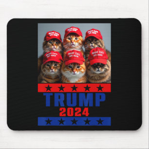 Grappige Make Katten Save Again Trump Usa Presiden Muismat