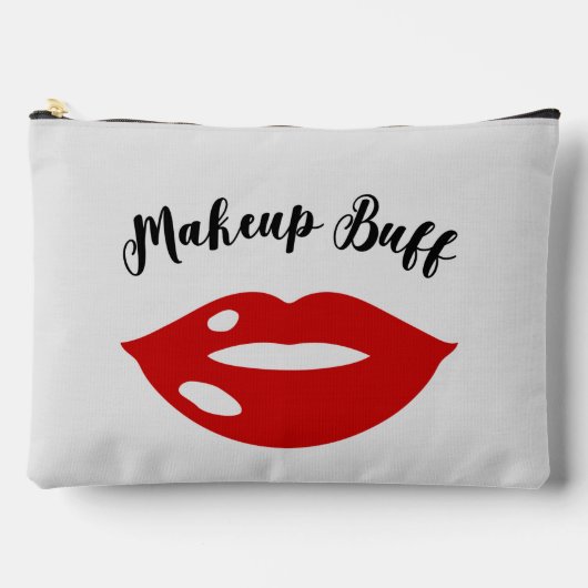 grappige Make-up Buff woord art Etui (Voorkant)