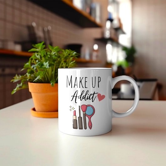 Grappige Make-upverslaafde Koffiemok