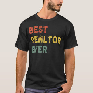 Grappige makelaar cadeau beste makelaar ooit t-shirt