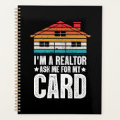 Grappige  makelaar makelaar makelaar Kaart Planner (Voorkant)