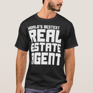 Grappige makelaar makelaar werelden bestest AG T-shirt