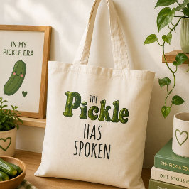 Grappige Malle Modieuze Augurk Heeft Gesproken Aug Tote Bag