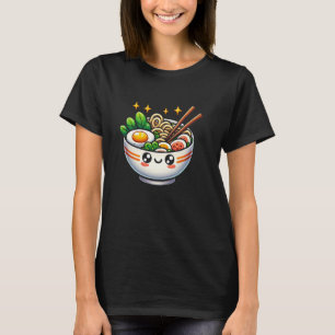 Grappige Malse Ramen Noedels Japans Eten Ramen Lie T-shirt