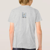 Grappige Malshi Puppyliefde Tri-Blend Shirt (Achterkant)