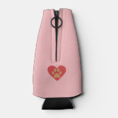 Grappige Maltese hond fles koeler (Achterkant)