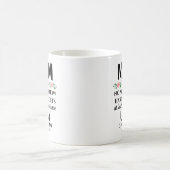 Grappige mam bloemenlelijke kinderen verjaardag koffiemok (Center)