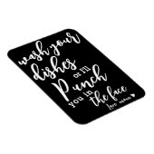 Grappige mama citaten | Was uw gerechten in de koe Magneet (Rechterzijde)