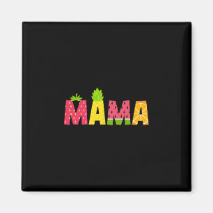 Grappige Mama Fruitarische Liefhebber Zomer Nana F Magneet