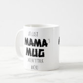 Grappige Mama Koffiemok (Voorkant links)