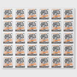 Grappige Mama Protect Modus Sarcastische Moeder Ci Cadeaupapier