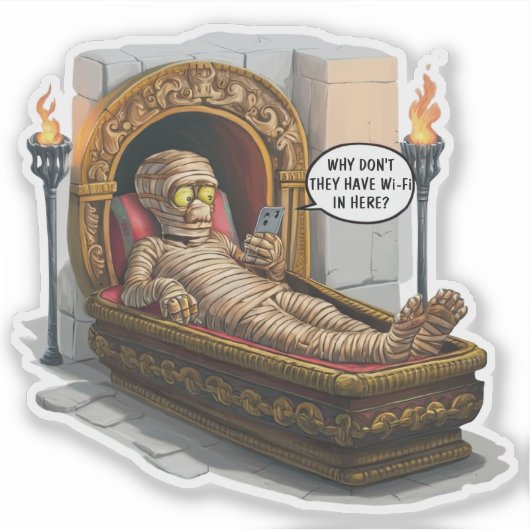 Grappige mama sticker (Voorkant)