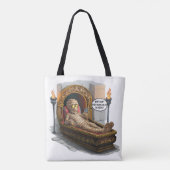 Grappige mama tote bag (Achterkant)