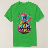 Grappige Mama White Design Vrouwen T-shirt (Design voorkant)