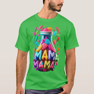 Grappige Mama White Design Vrouwen T-shirt