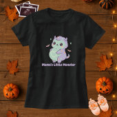 Grappige Mamas Halloween Little Monster Schattige  T-shirt