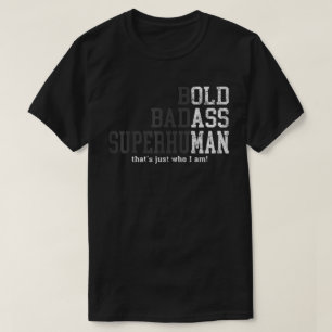 Grappige man die grap cadeau verjaardag echtgenoot t-shirt