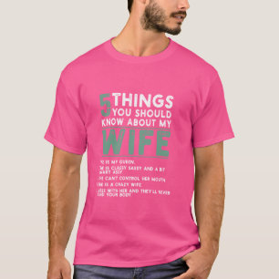 Grappige man grap Gezegde huwelijk citaat sarcasti T-shirt