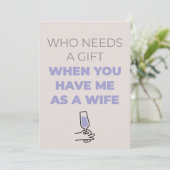 Grappige man verjaardagskaart feestdagenkaart (Staand voorkant)