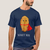 grappige man woordkunst t-shirt (Voorkant)