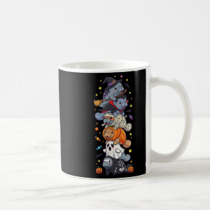 Grappige Manatee Heks Vampier Geest Halloween Kind Koffiemok
