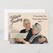 Grappige manier om fouten te verdoezelen Persoonli Briefkaart (Voorkant / Achterkant)